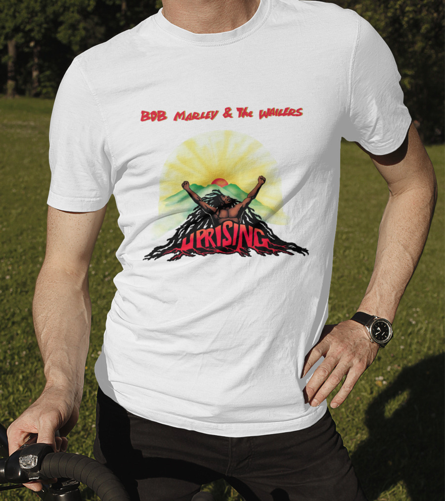 Bob Marley & The Wailers Uprising Sun Mountain Freedom T-Shirt