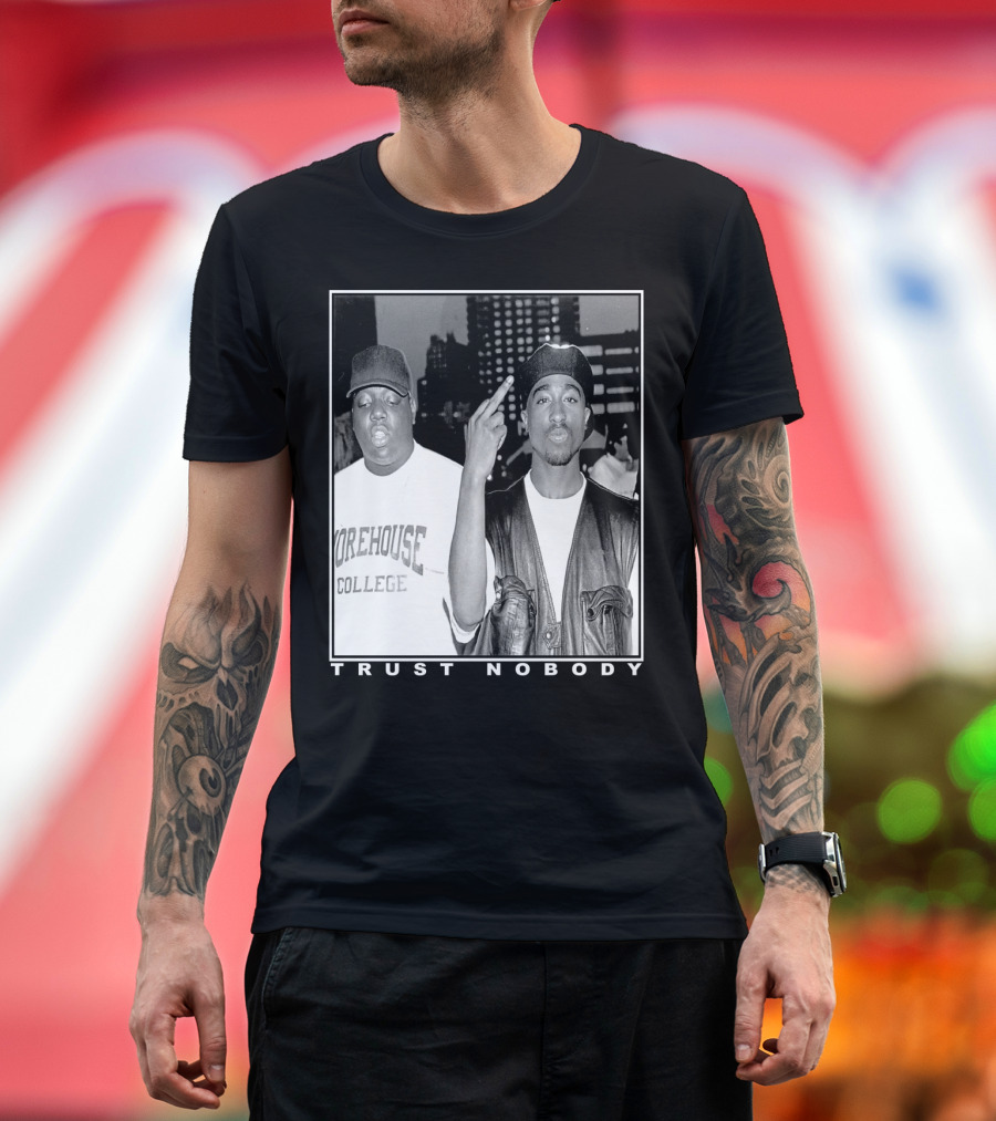 Trust Nobody Morehouse College Duo Retro T-Shirt