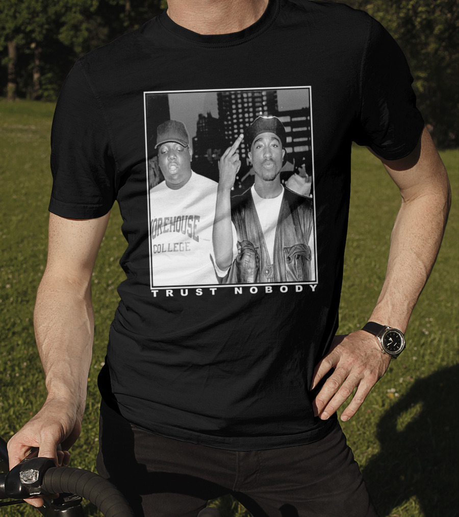 Trust Nobody Morehouse College Duo Retro T-Shirt