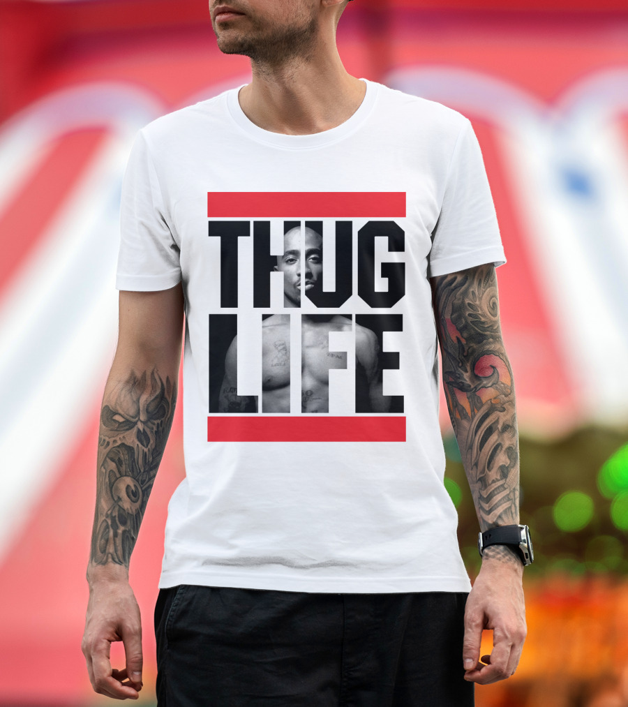 Thug Life Tpsk 37 2Pac Tribute T-Shirt