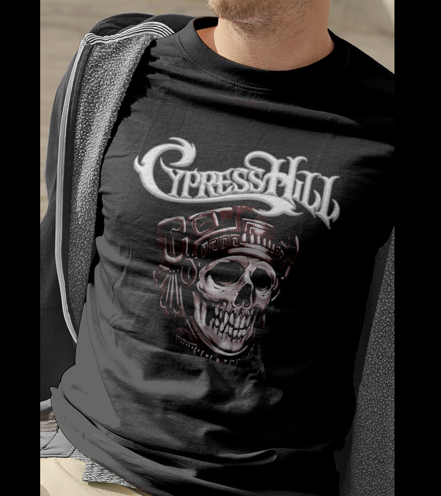 Cypress Hill Aztec Skull T-Shirt