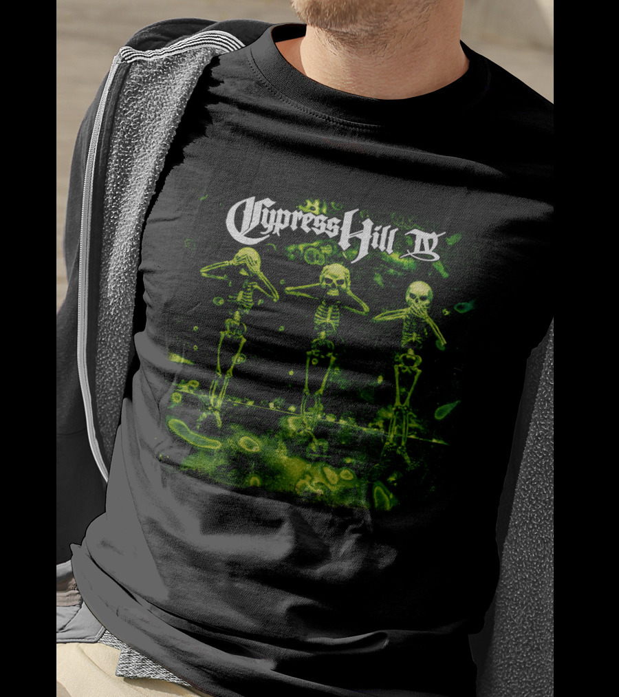 Cypress Hill Iv Skeleton Trio T-Shirt