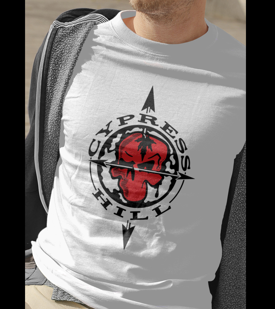 Cypress Hill Skull Compass T-Shirt