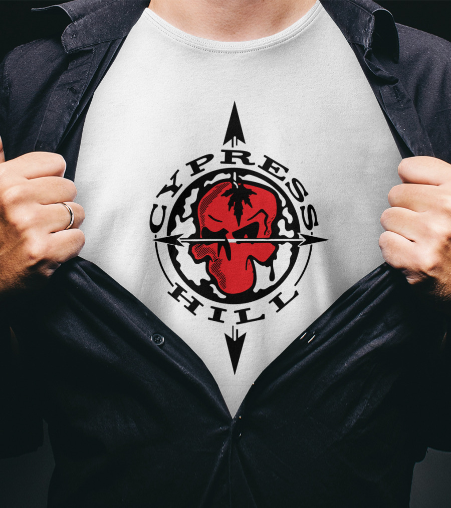 Cypress Hill Skull Compass T-Shirt