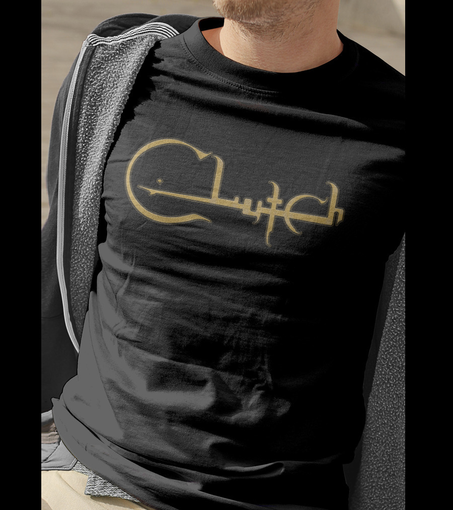 Clutch Logo Vintage Gold Style T-Shirt