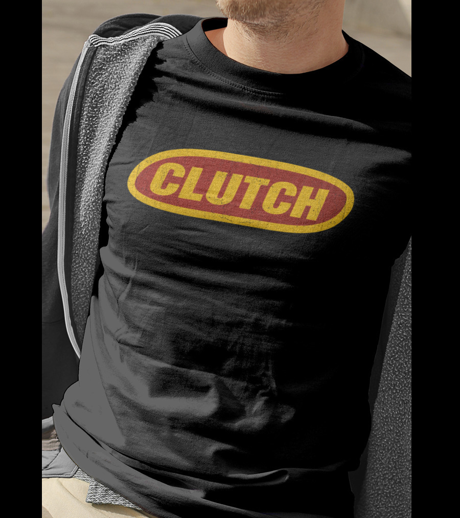 Clutch Retro Oval T-Shirt
