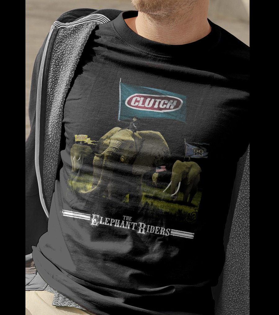 Clutch The Elephant Riders T-Shirt