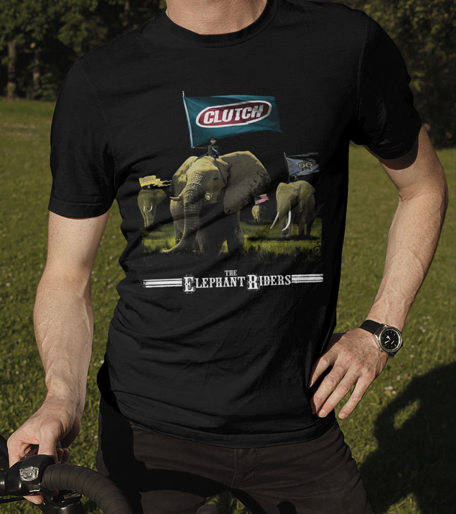 Clutch The Elephant Riders T-Shirt
