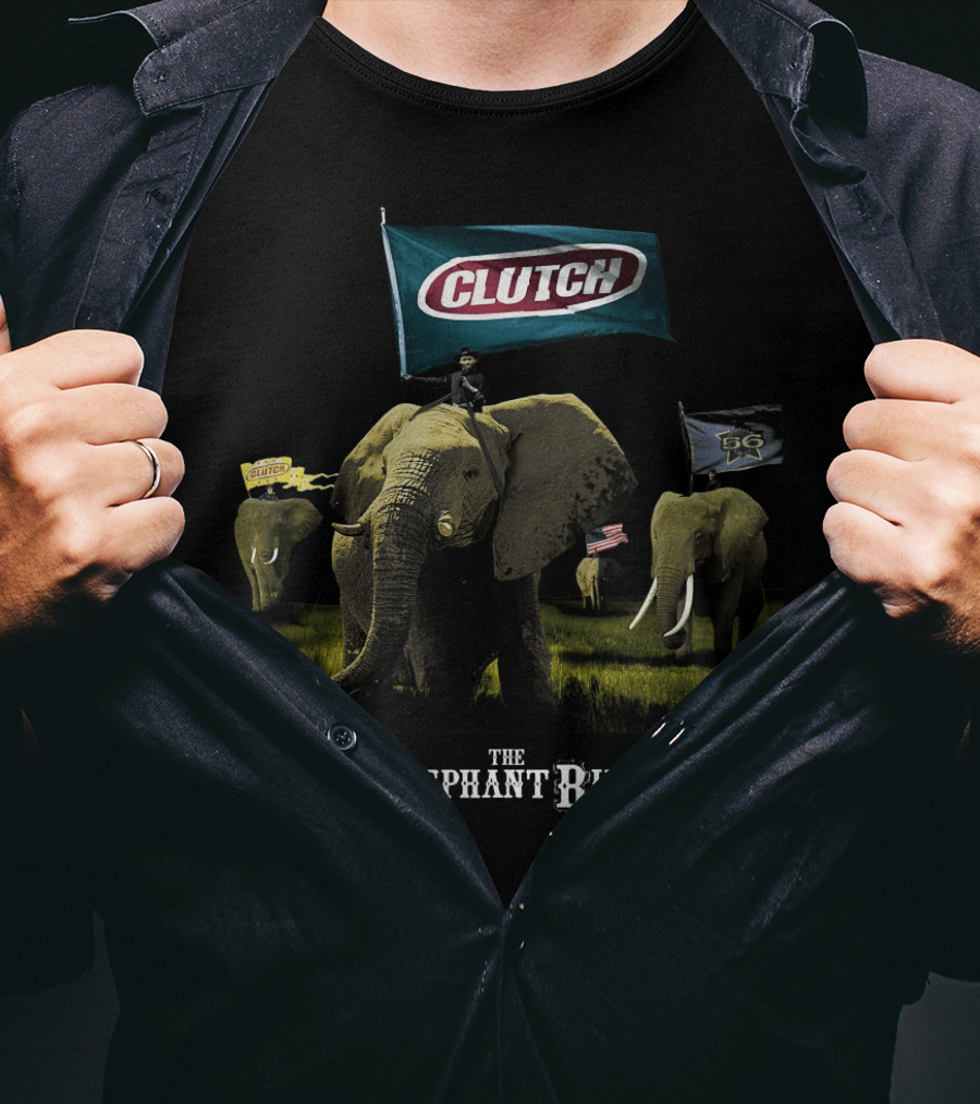 Clutch The Elephant Riders T-Shirt