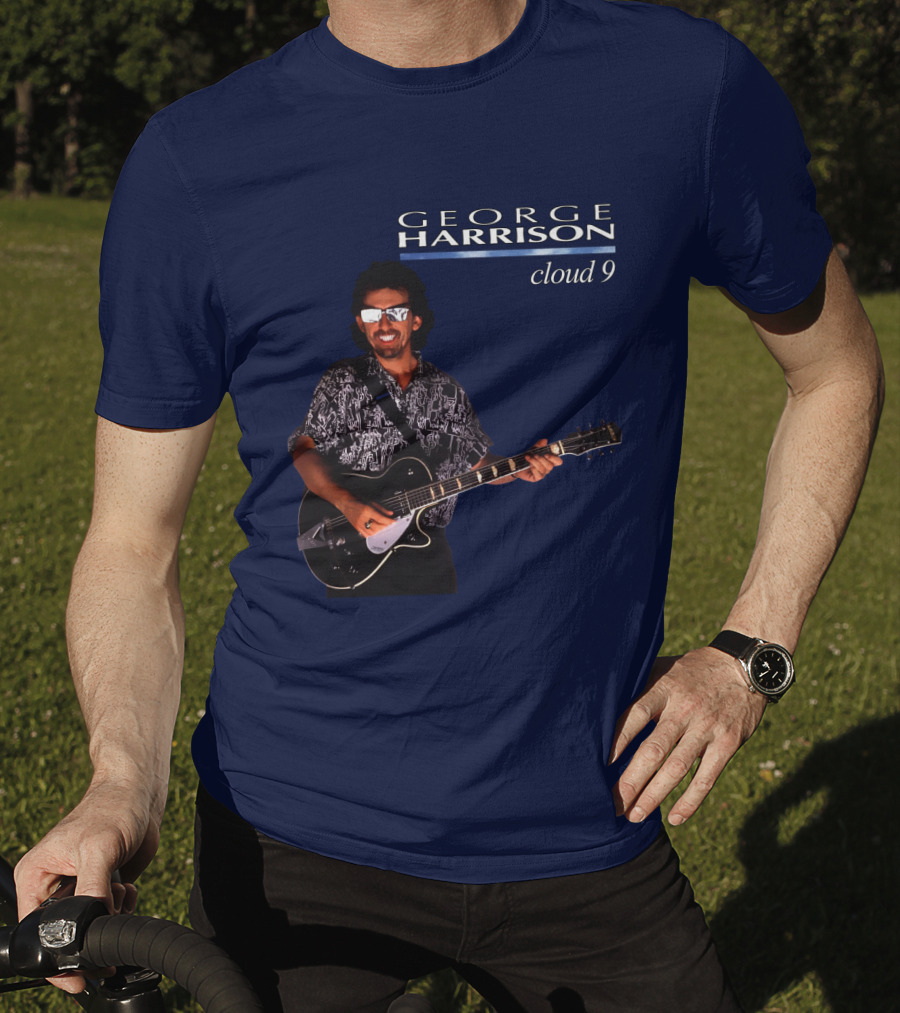 George Harrison Cloud 9 Album Art T-Shirt