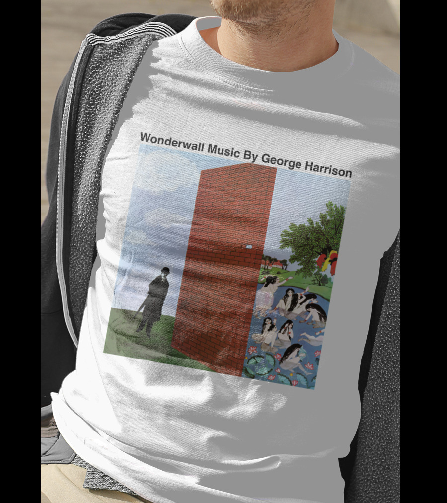 Wonderwall Music By George Harrison Album Cover T-Shirt