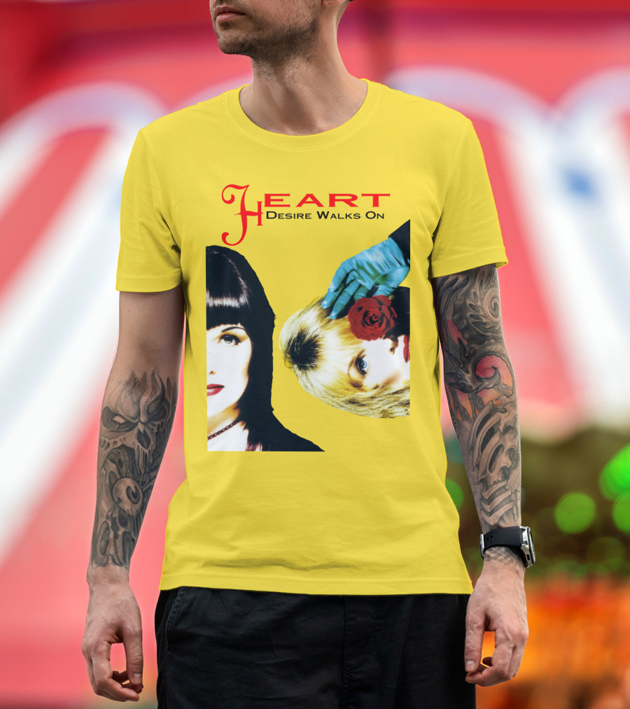 Heart Desire Walks On T-Shirt