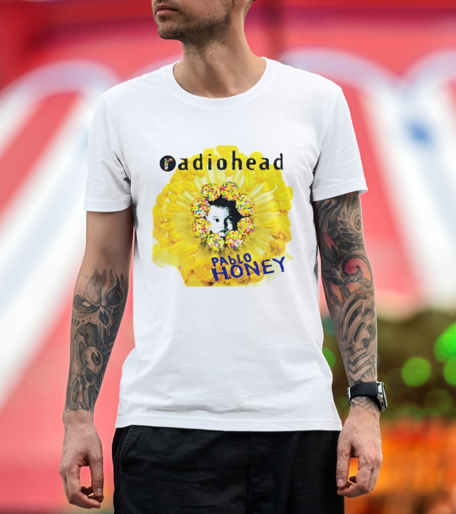 Radiohead Pablo Honey Album Cover Art T-Shirt