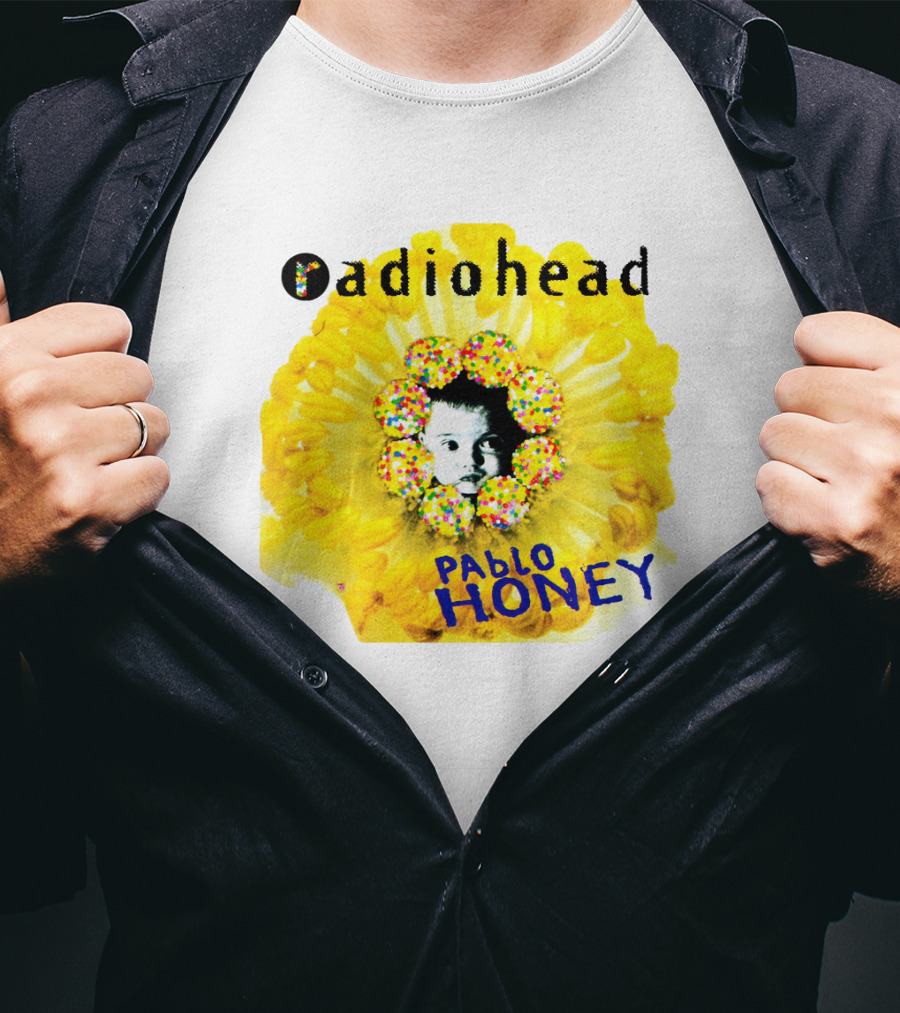 Radiohead Pablo Honey Album Cover Art T-Shirt