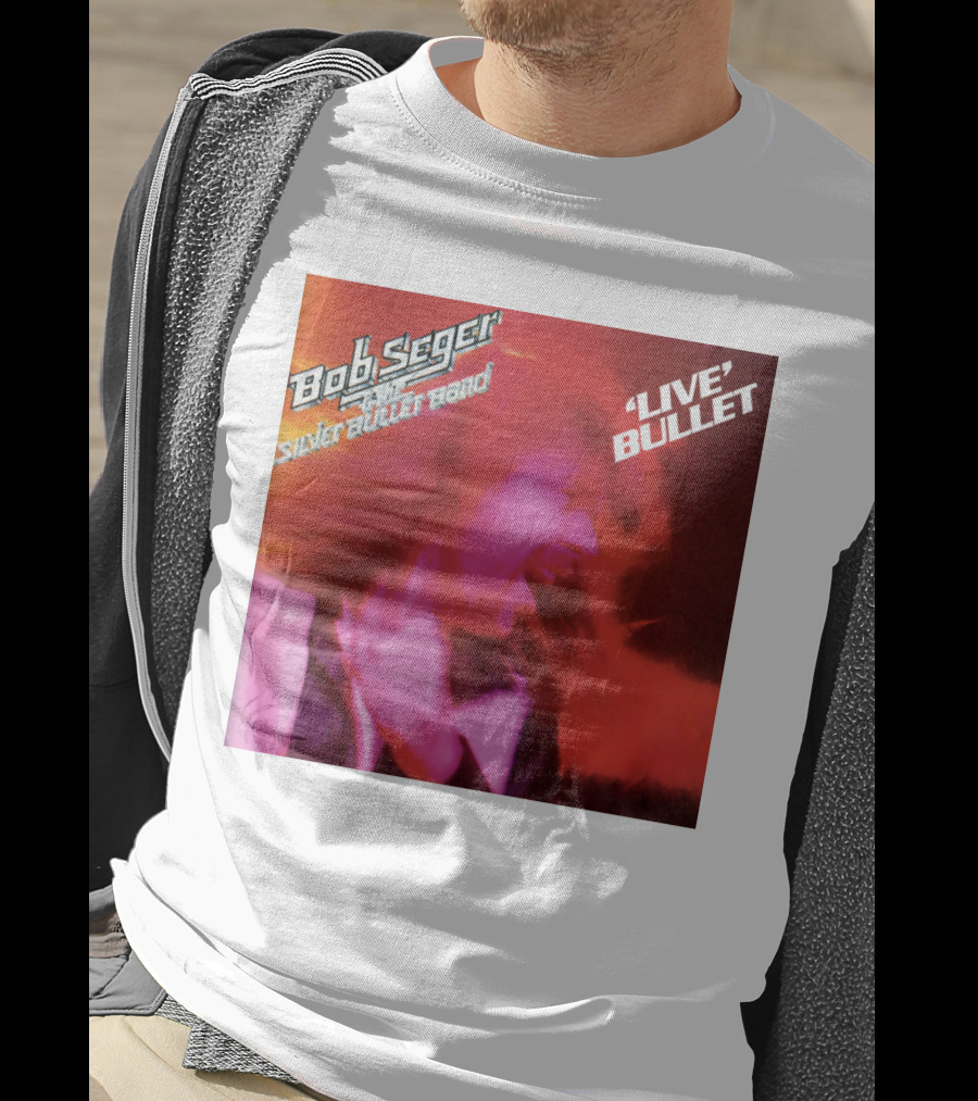 Bob Seger And The Silver Bullet Band 'Live' Bullet T-Shirt