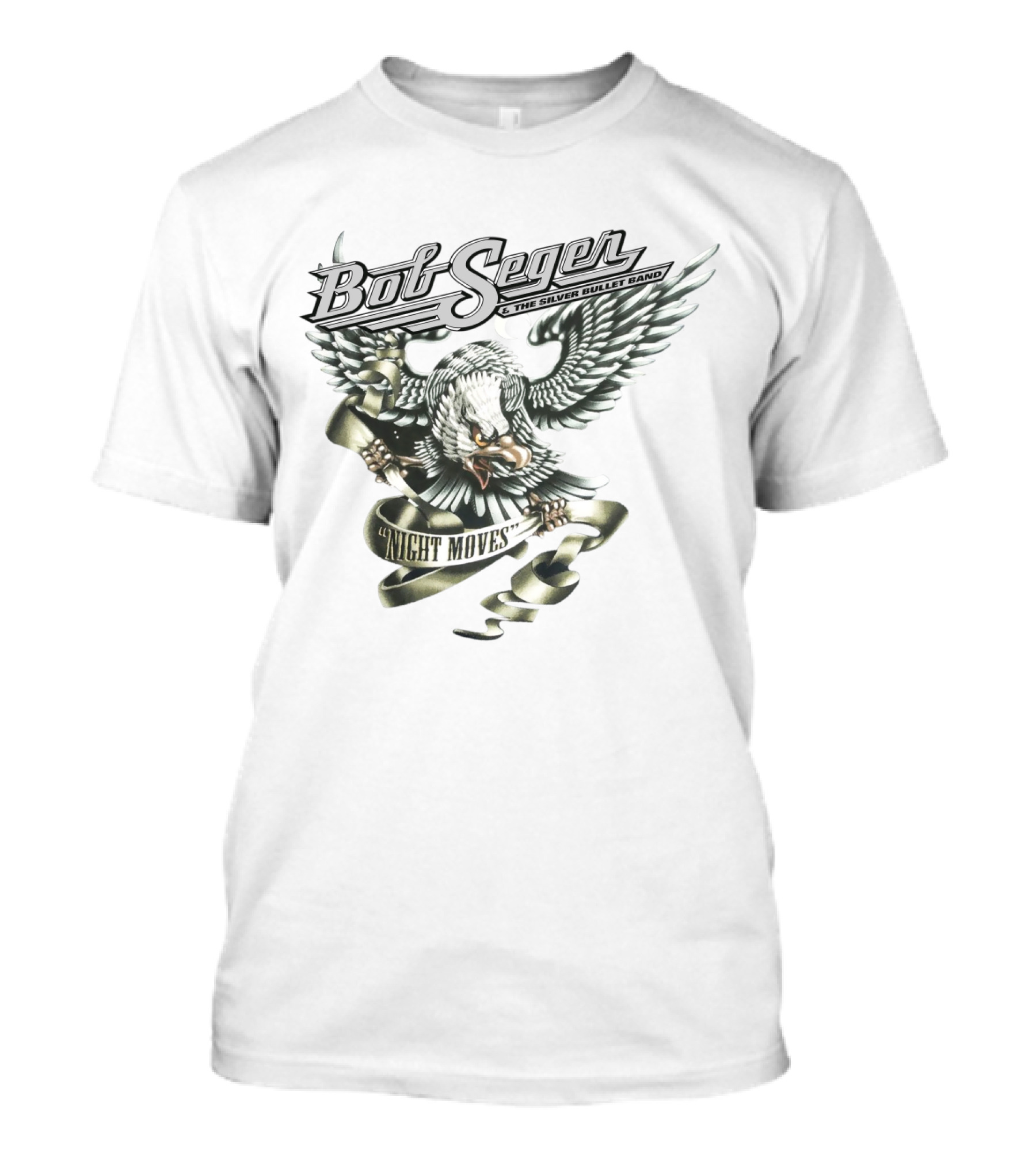 Bob Seger & The Silver Bullet Band Night Moves Eagle T-Shirt