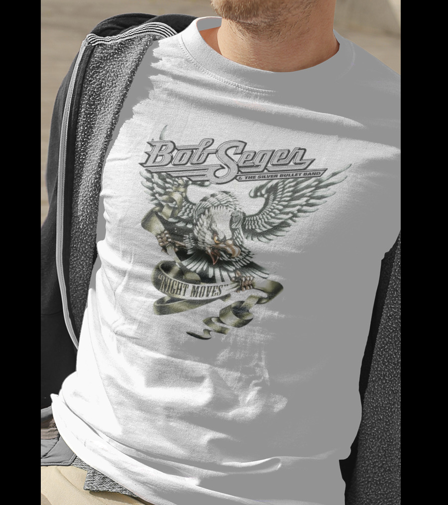 Bob Seger & The Silver Bullet Band Night Moves Eagle T-Shirt