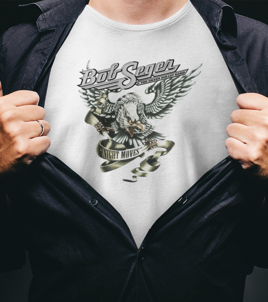 Bob Seger & The Silver Bullet Band Night Moves Eagle T-Shirt