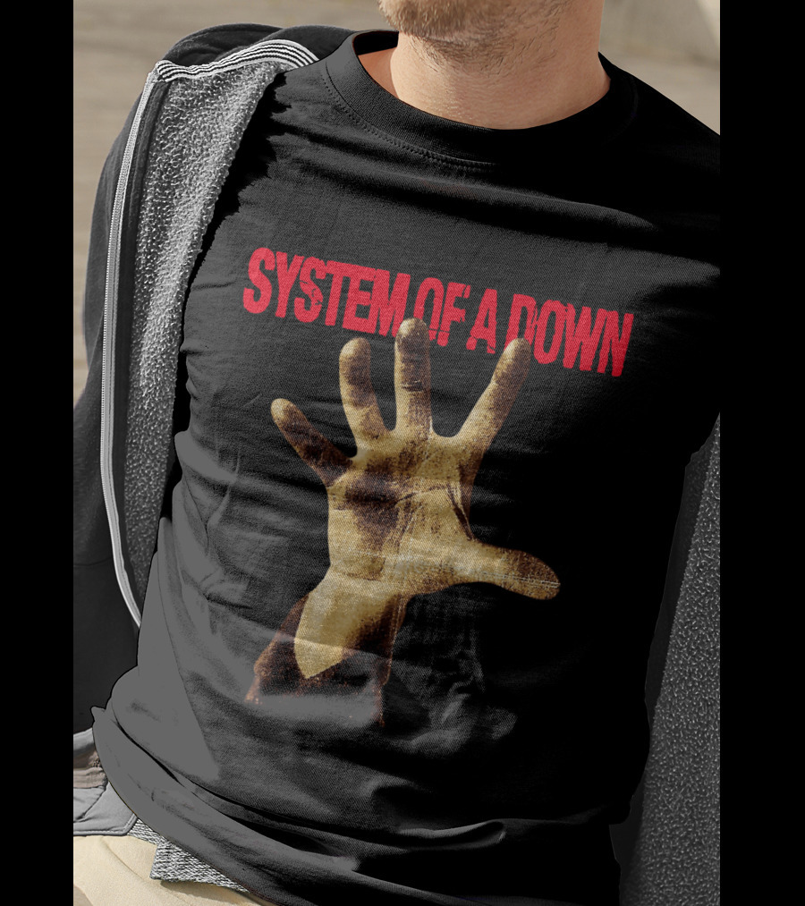 System Of A Down Hand Iconic Album Art T-Shirt