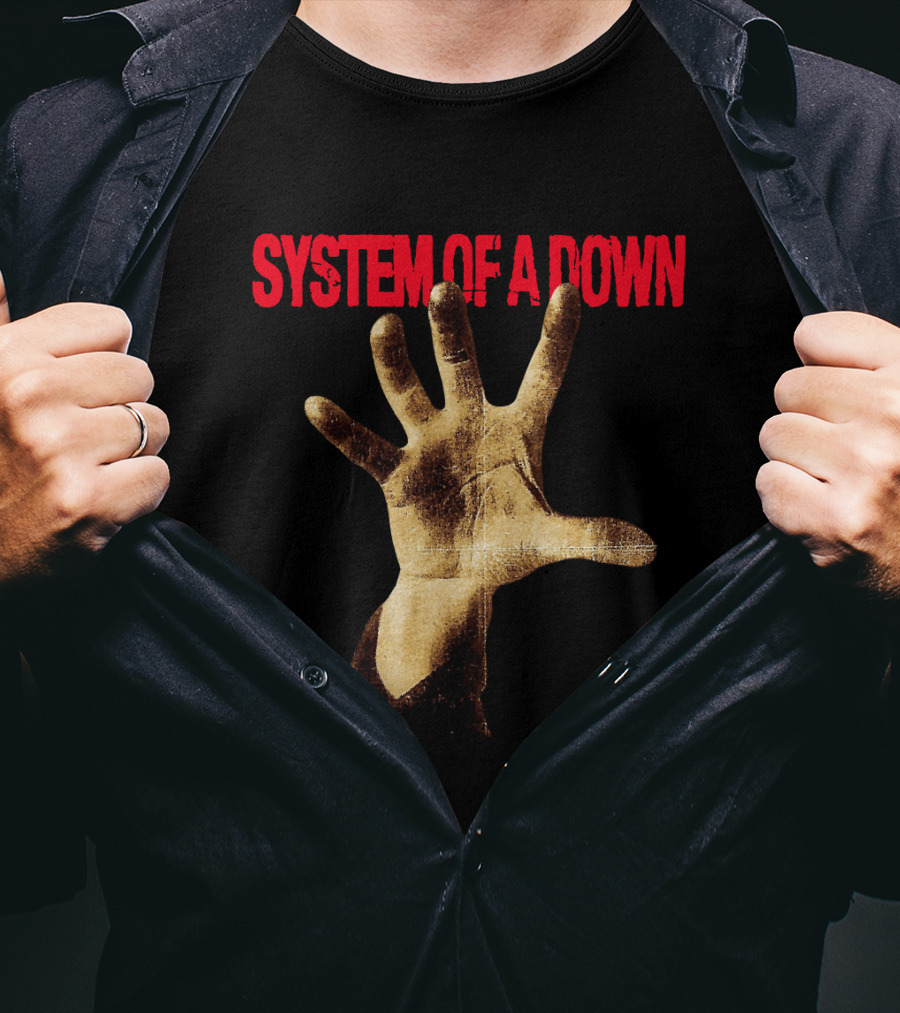 System Of A Down Hand Iconic Album Art T-Shirt
