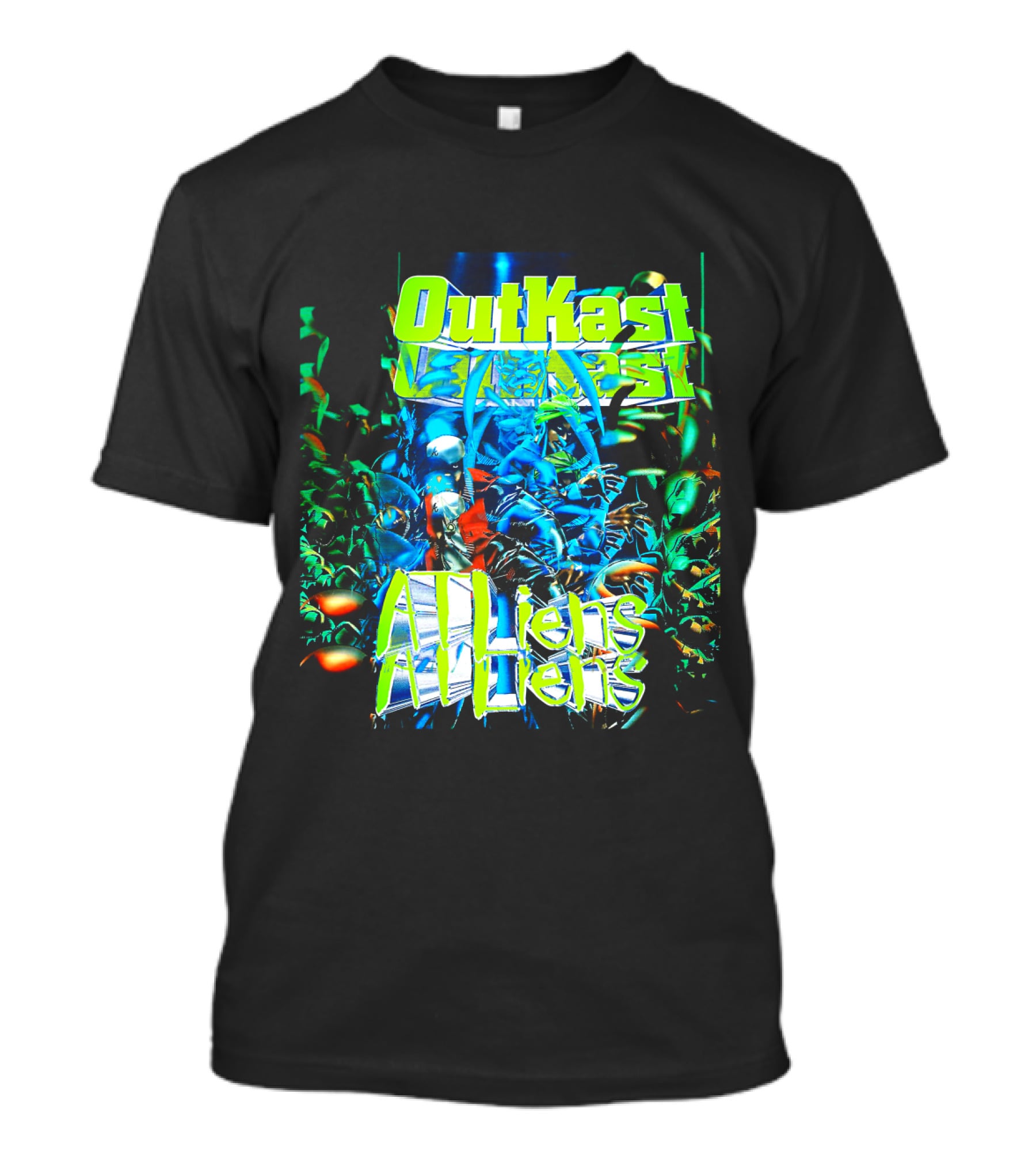 Outkast Atliens Alien Theme T-Shirt