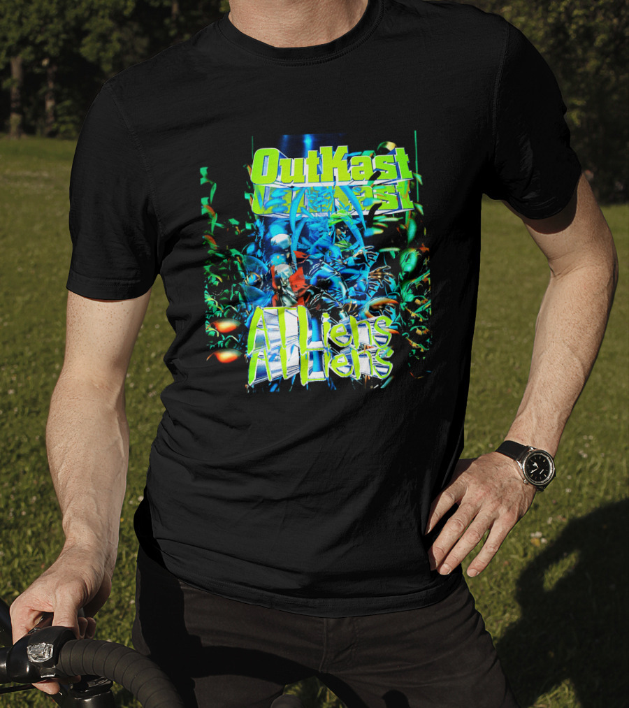 Outkast Atliens Alien Theme T-Shirt