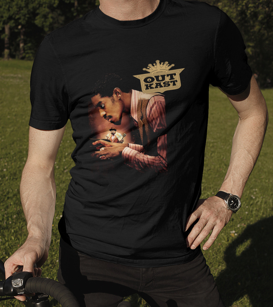 Outkast Classic Album Imagery With Crown T-Shirt