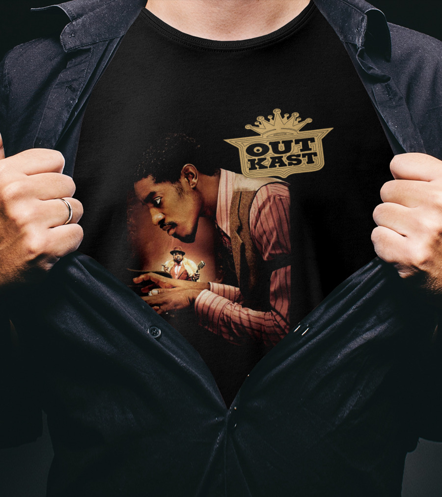 Outkast Classic Album Imagery With Crown T-Shirt