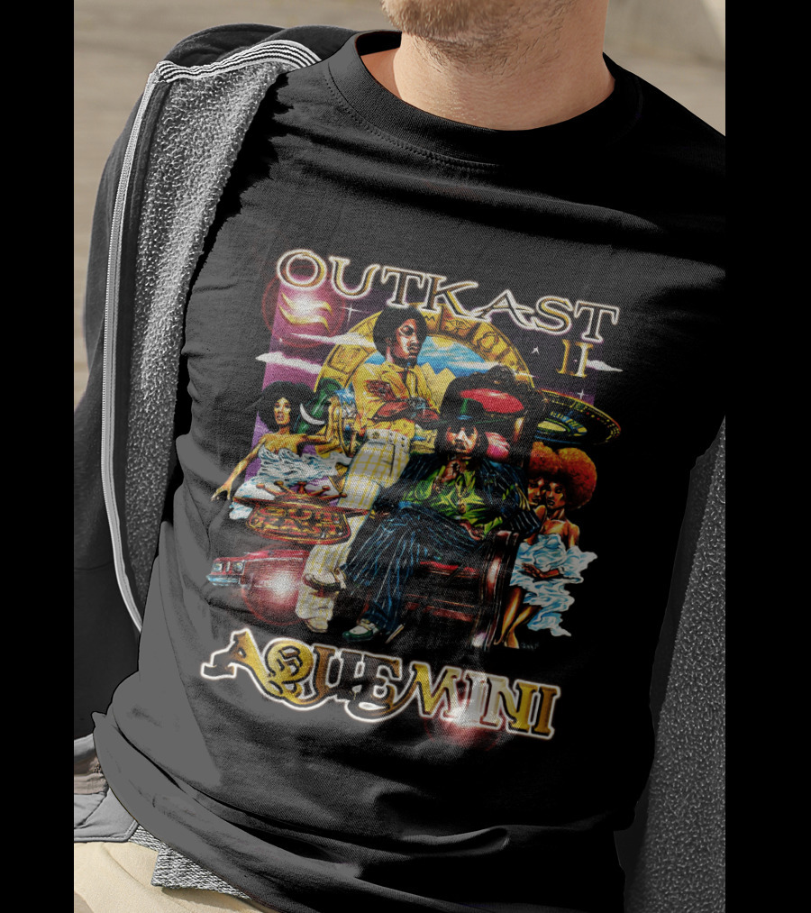Outkast Aquemini Album Cover Art T-Shirt