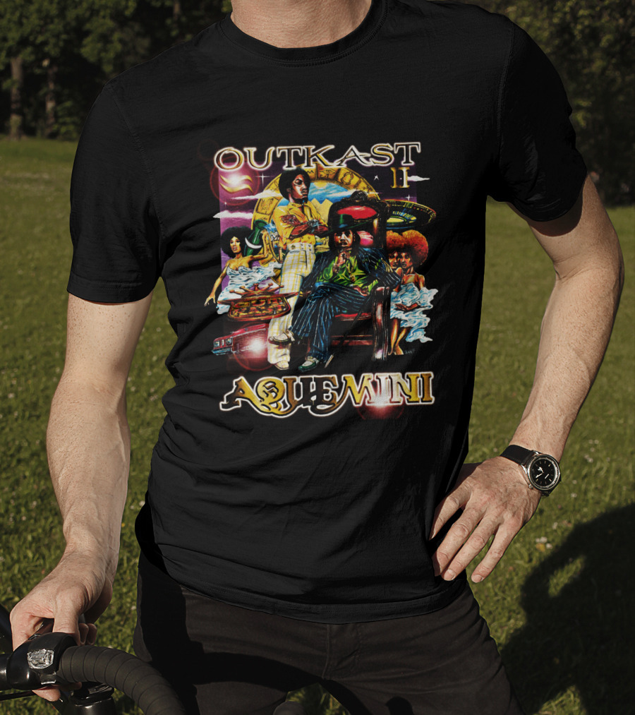 Outkast Aquemini Album Cover Art T-Shirt