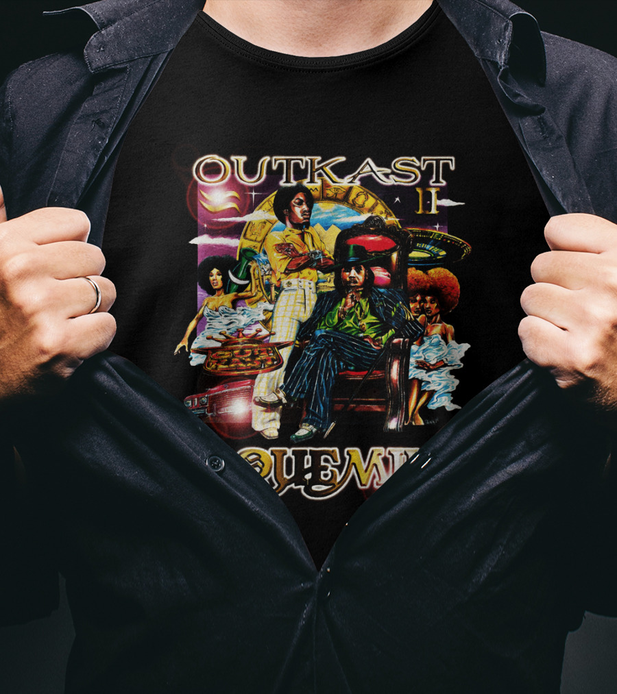 Outkast Aquemini Album Cover Art T-Shirt