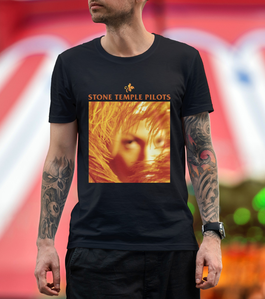 Stone Temple Pilots Stp 7 Cover Art T-Shirt