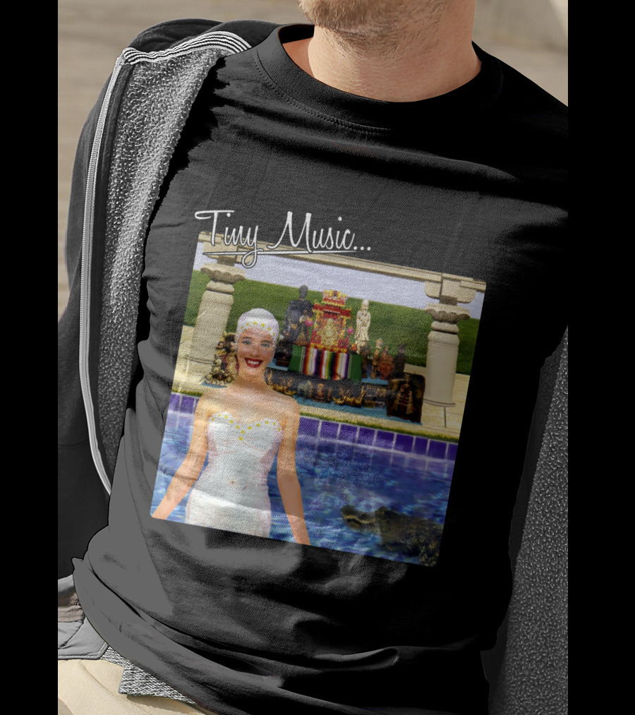 Tiny Music... Spaß Im Schwimmbad Mit Stp Cover Collage T-Shirt