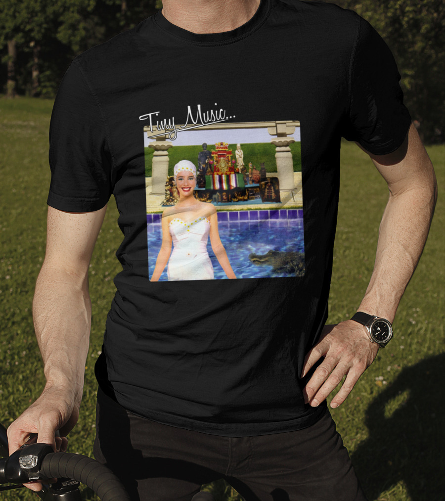Tiny Music... Spaß Im Schwimmbad Mit Stp Cover Collage T-Shirt