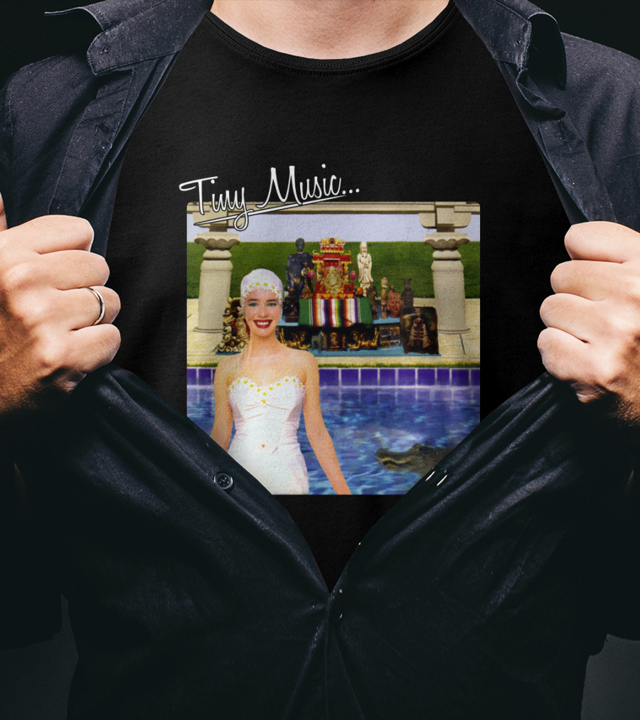 Tiny Music... Spaß Im Schwimmbad Mit Stp Cover Collage T-Shirt