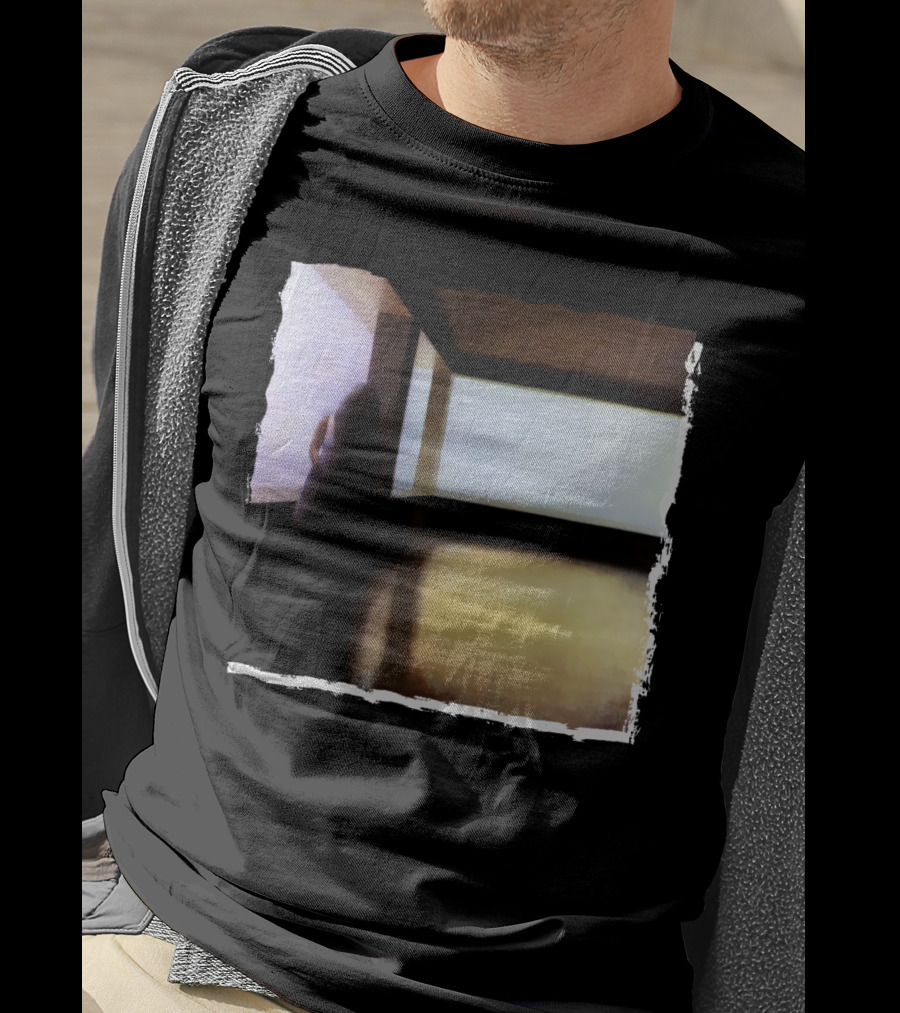 Mysterious Shadow By The Window T-Shirt