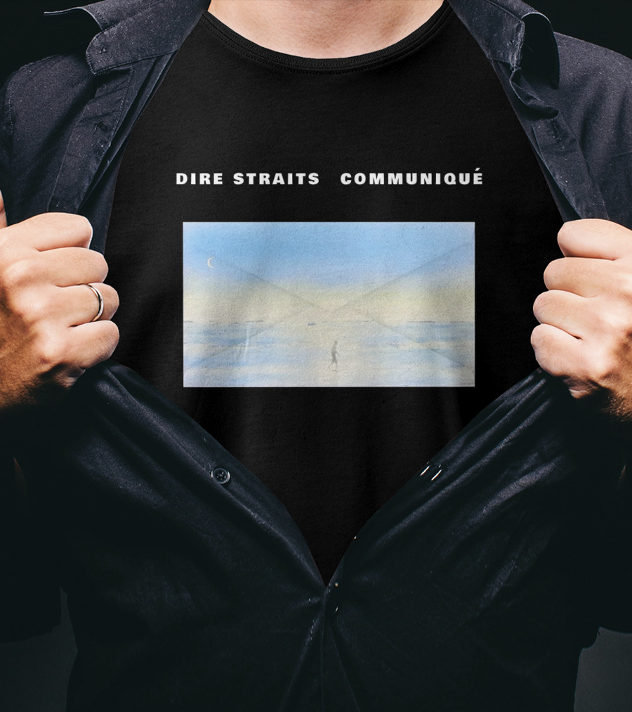 Dire Straits Communiqué Album Cover Artwork T-Shirt