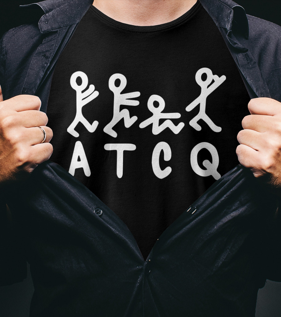 Atcq Stick Figures Dance Sequence T-Shirt