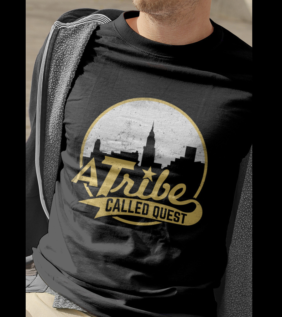 A Tribe Called Quest New York Skyline Silhouette T-Shirt