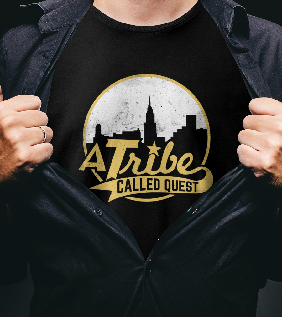 A Tribe Called Quest New York Skyline Silhouette T-Shirt