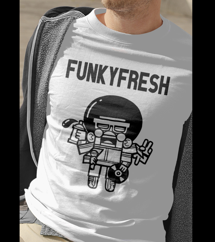 Funkyfresh Atcq 31 Hip Hop Character Art T-Shirt