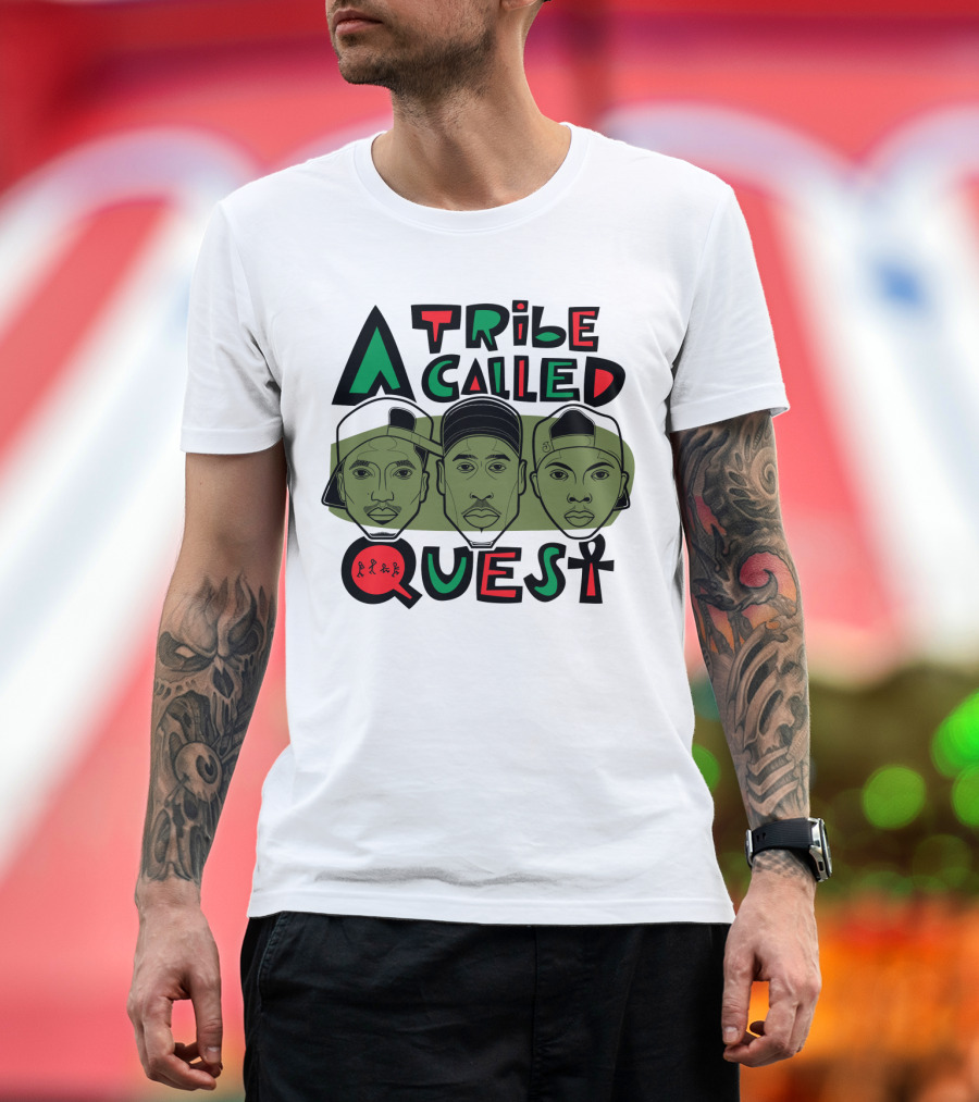A Tribe Called Quest Faces Artwork T-Shirt