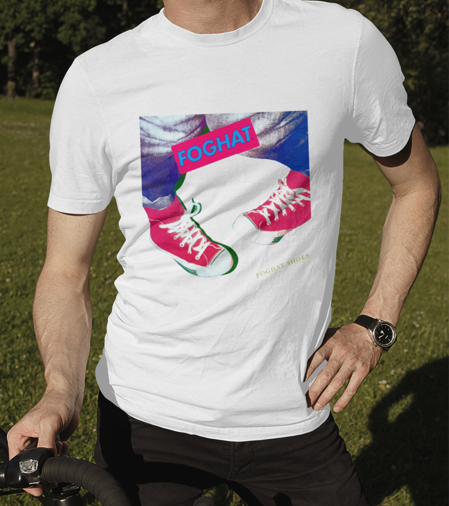 Foghat Shoes Vintage Style Retro Sneakers T-Shirt