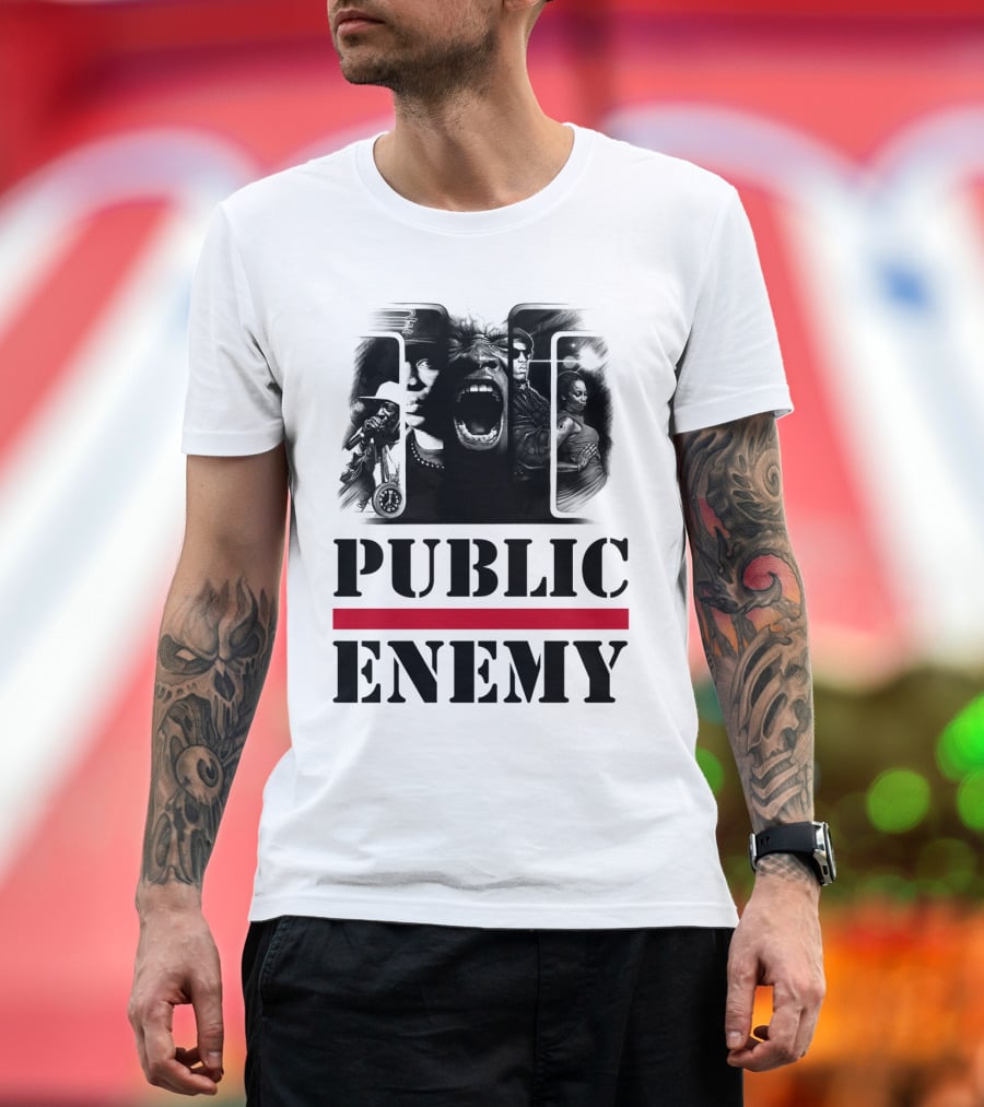 Public Enemy Iconic Hip Hop Music Legacy T-Shirt