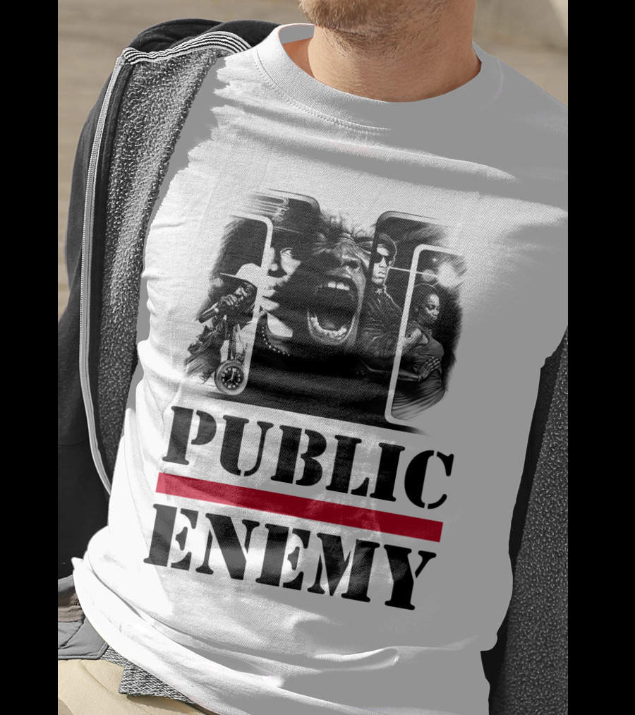 Public Enemy Iconic Hip Hop Music Legacy T-Shirt