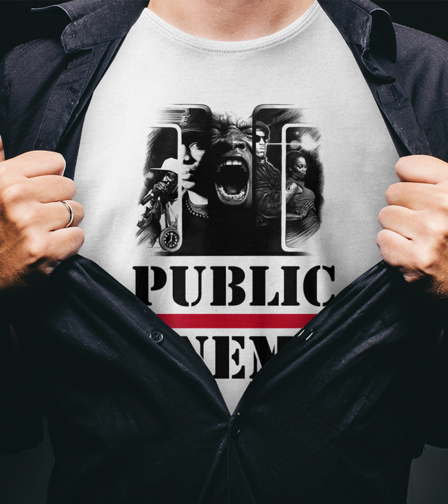 Public Enemy Iconic Hip Hop Music Legacy T-Shirt