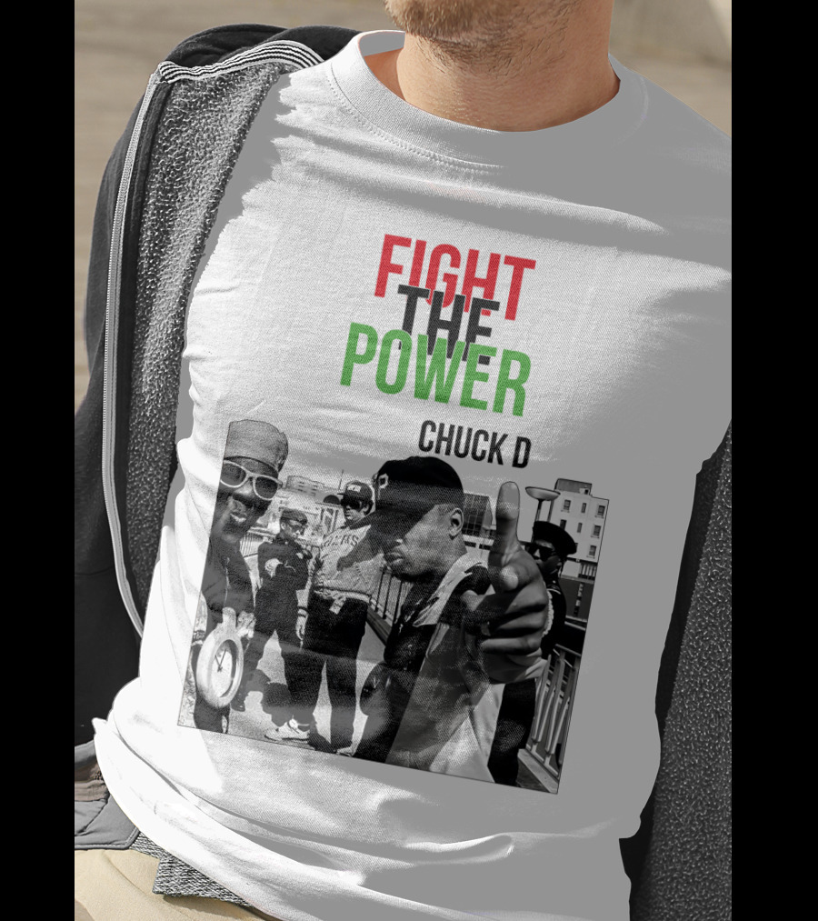 Fight The Power Chuck D T-Shirt