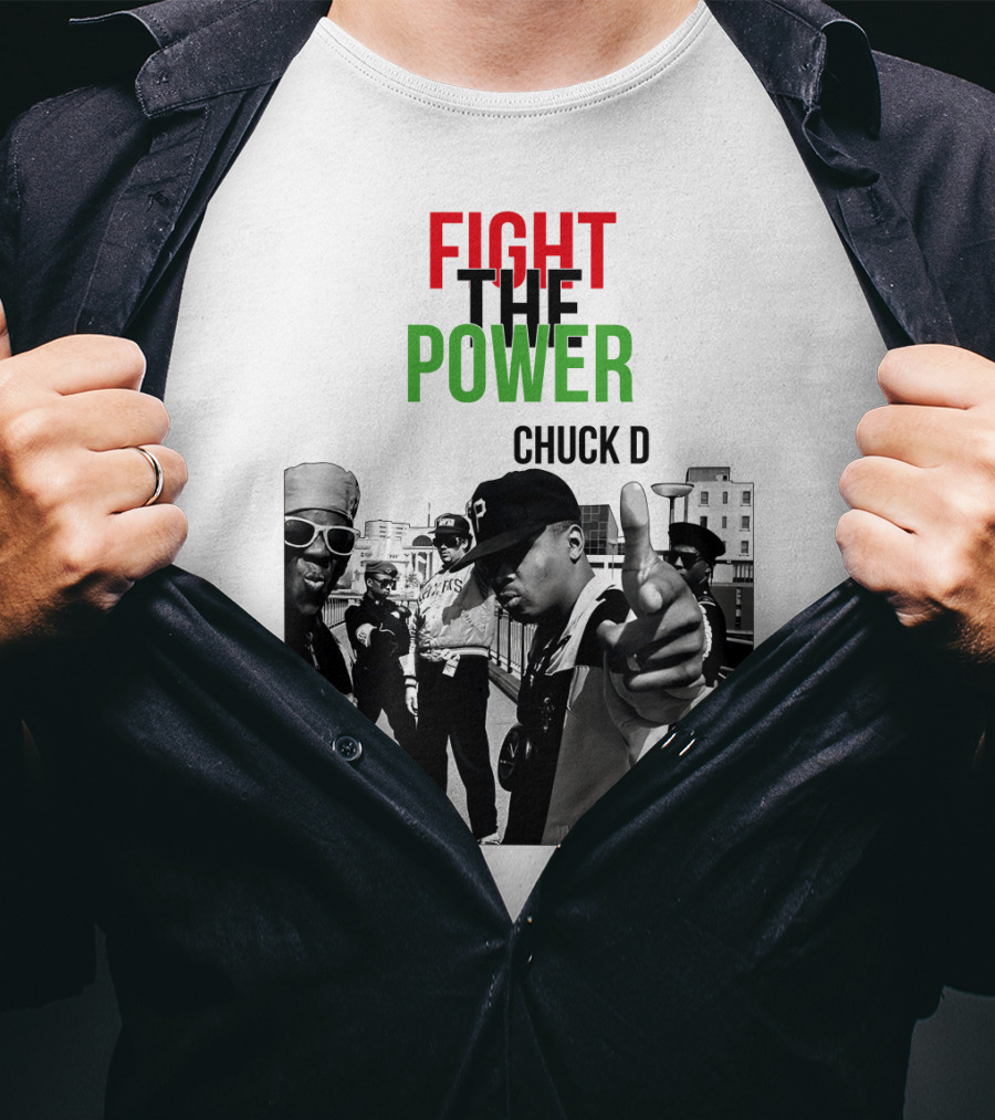 Fight The Power Chuck D T-Shirt