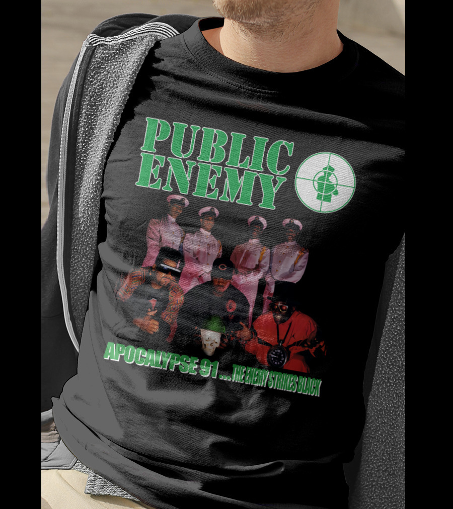 Public Enemy Apocalypse 91 The Enemy Strikes Black T-Shirt