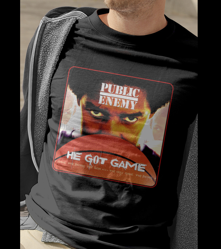 Public Enemy He Got Game The Father The Son And The Holy Game T-Shirt